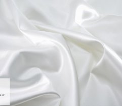 Woven Satin - thin, white  