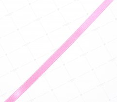 Wstążka atłasowa różowa 6 mm