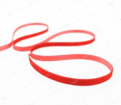 Velvet ribbon, red, 9 mm (419)