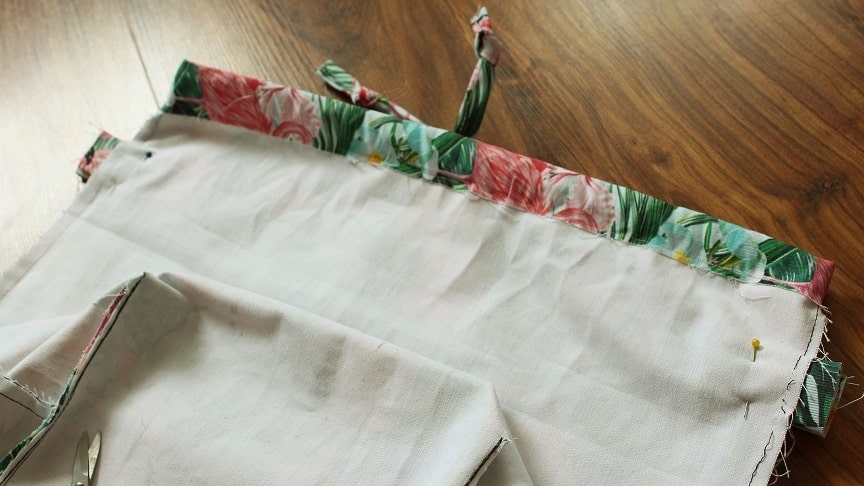 DIY jak uszyć torebkę worek z własnym wzorem