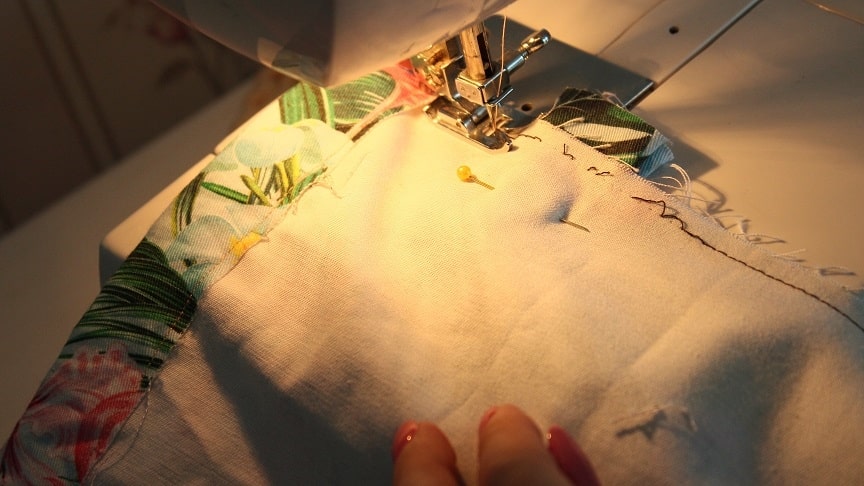 DIY jak uszyć torebkę worek z własnym wzorem
