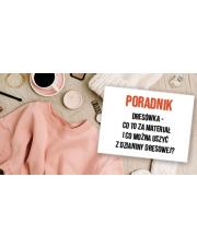 Dresówka - co to za materiał i co można uszyć z dzianiny dresowej?